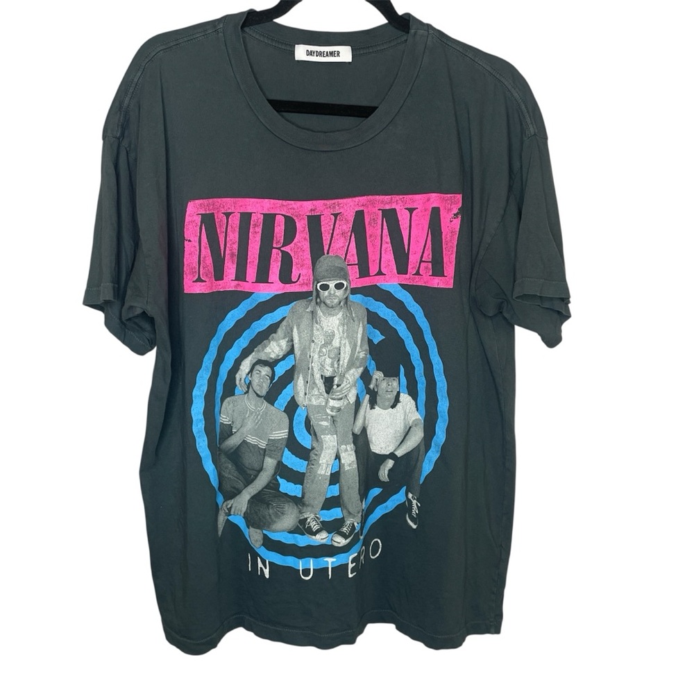 Daydreamer | Nirvana In Utero Photo Spiral Graphic Merch Tee Size Medium